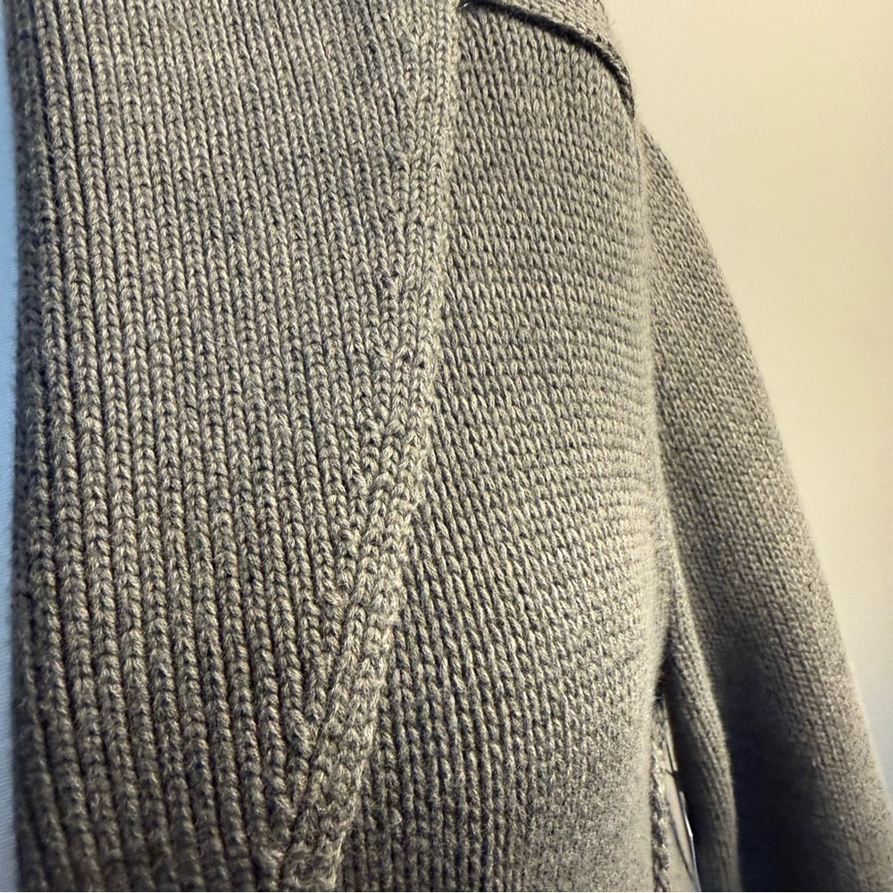 Ralph Lauren Gray/Green Toggle Cardigan, XS - Picture 8 of 16